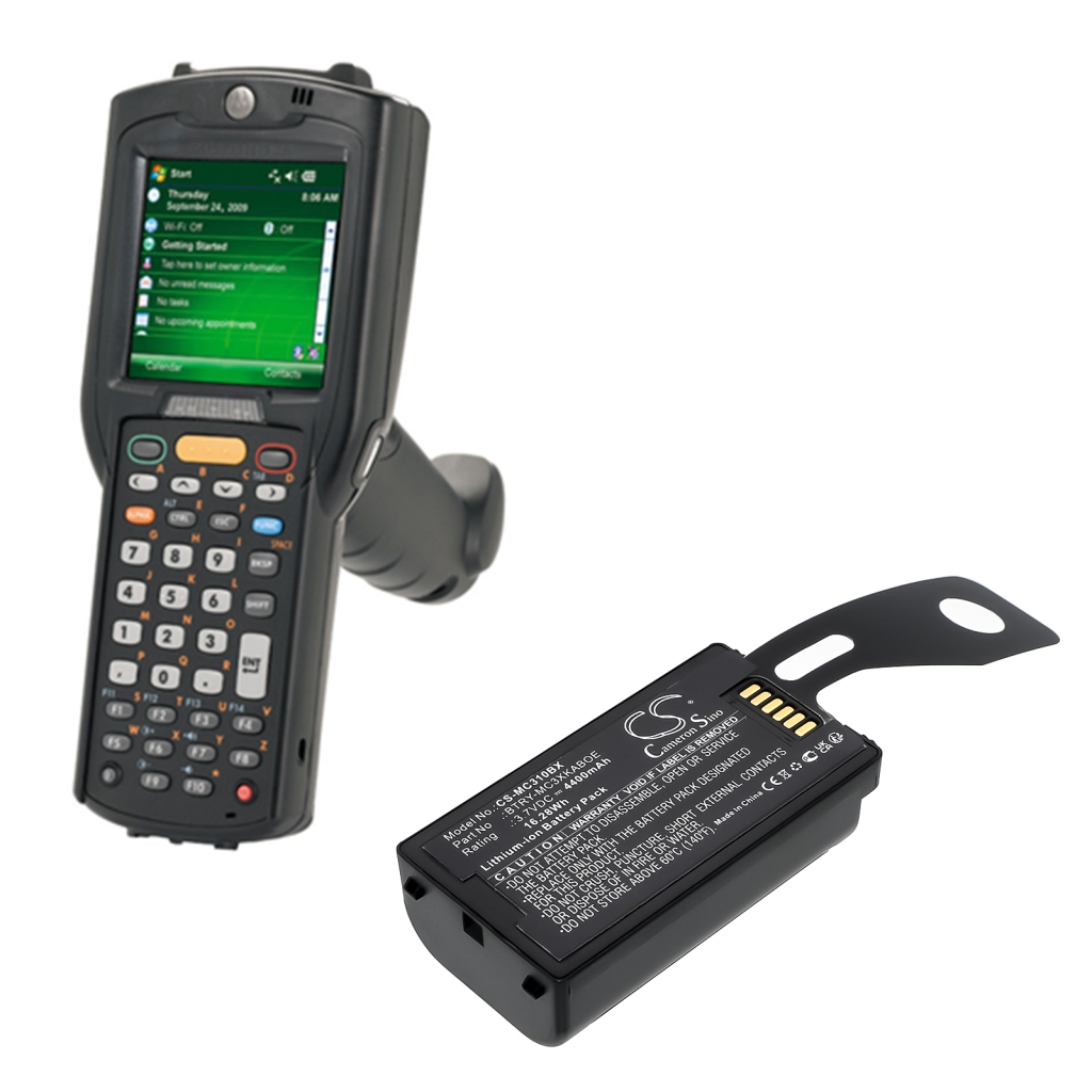 BarCode, Scanner Battery Symbol MC3100