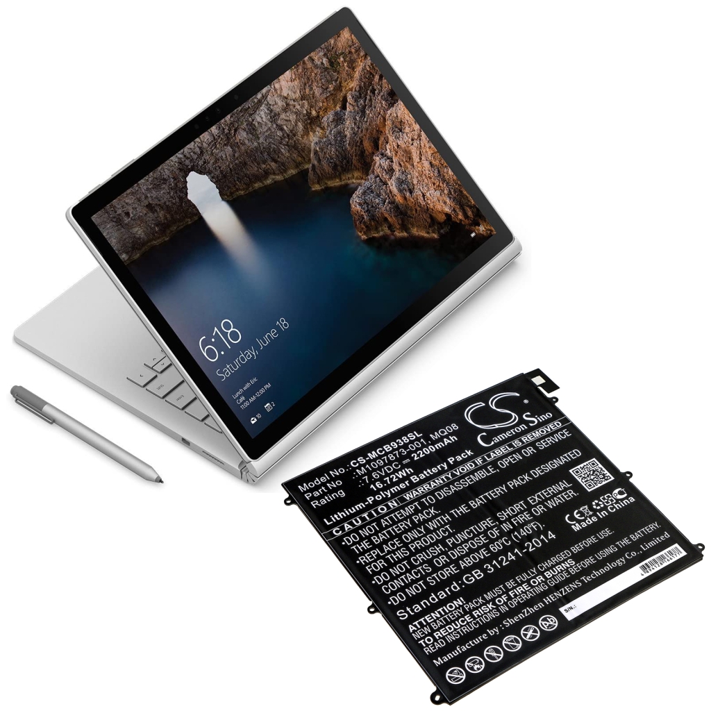 Baterie tabletă Microsoft Surface Book 1938 (CS-MCB938SL)