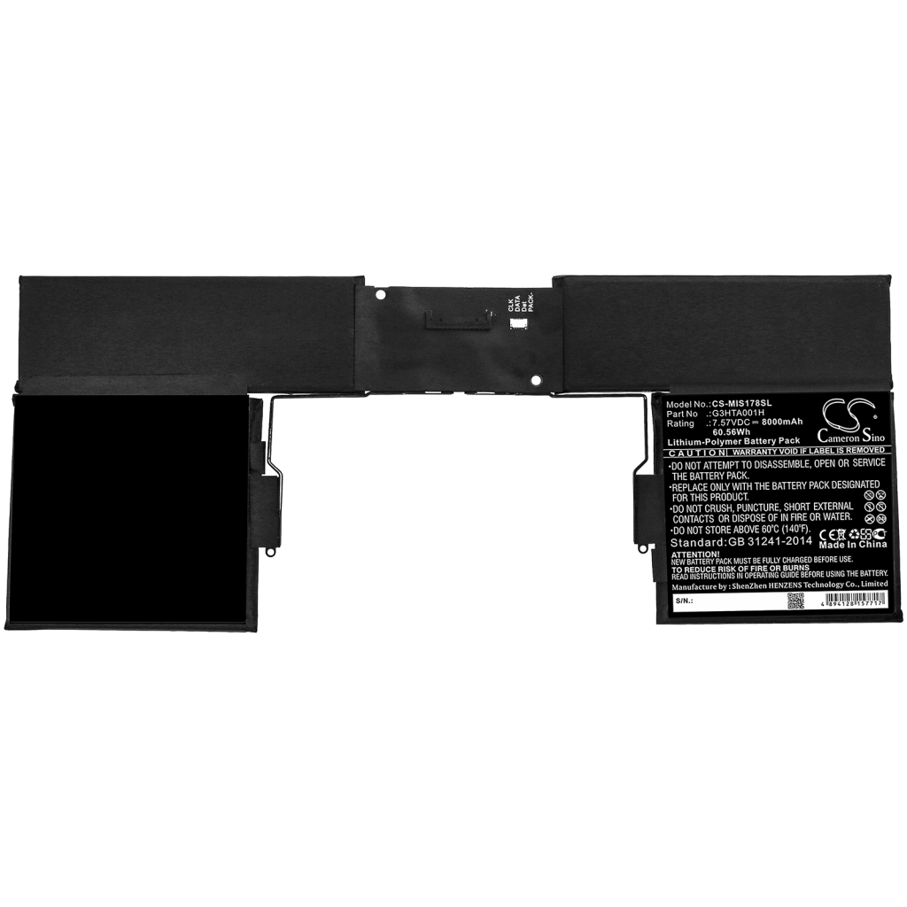 Baterie tabletă Microsoft Surface book 1785 Keyboard (CS-MCK178SL)