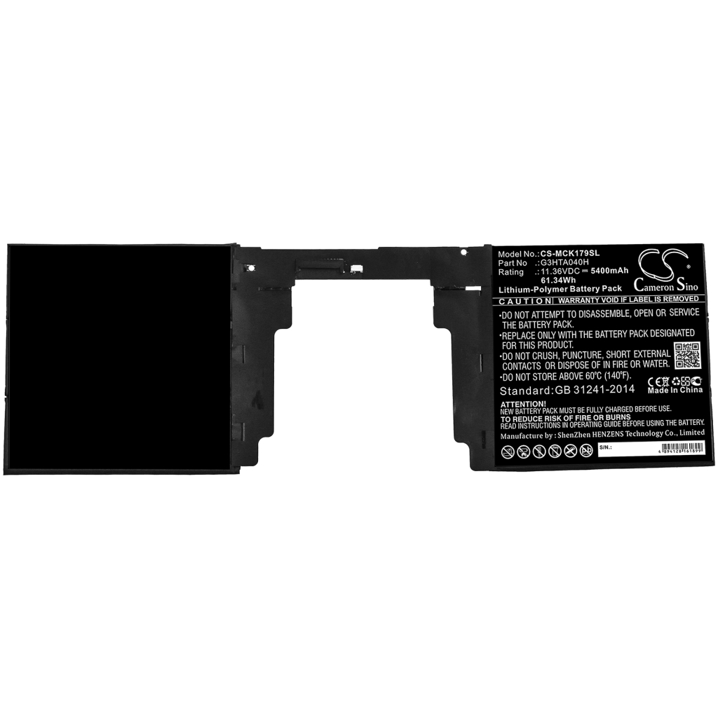 Baterie tabletă Microsoft Surface Book 2nd 15" 1793 Keyboard (CS-MCK179SL)