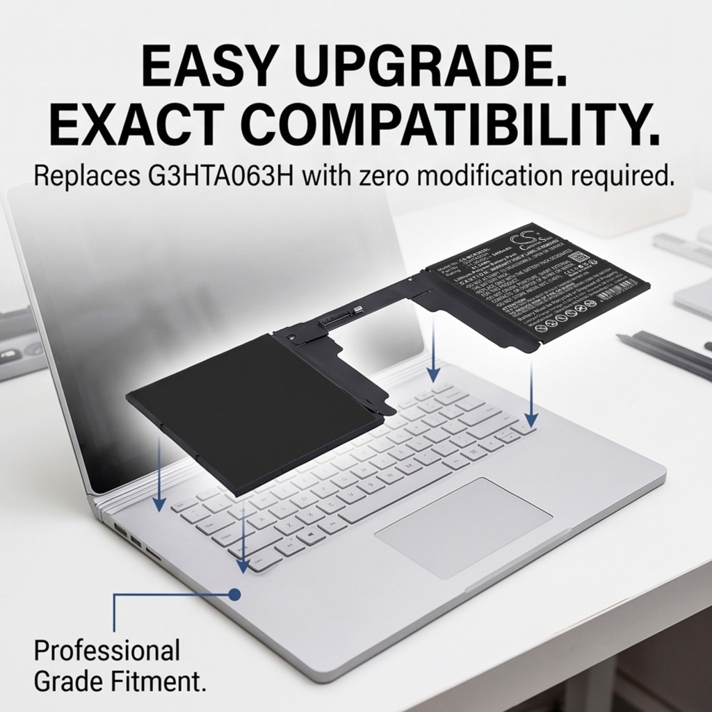 Battery compatible with Microsoft