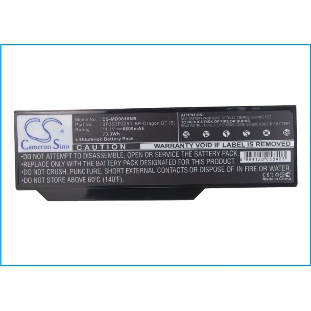 Baterii pentru laptop Mitac MiNote 9070 (CS-MD9810NB)