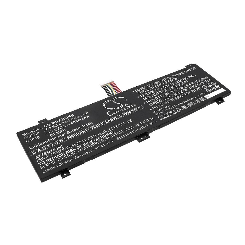 Baterii pentru laptop Schenker CS-MDX200NB