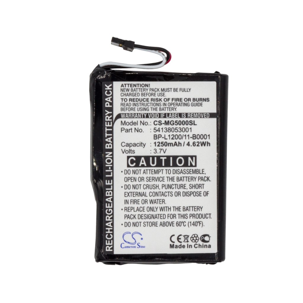 Baterie GPS, Navigator Navigon CS-MG5000SL