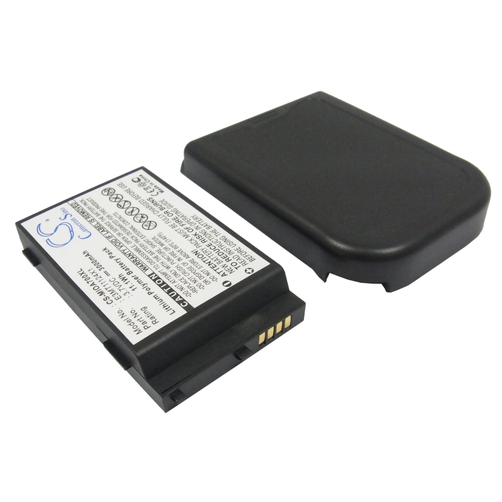 Baterie compatibil cu Mitac CS-MIOA700XL