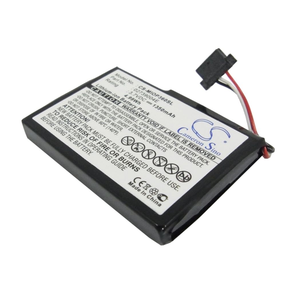 Baterie GPS, Navigator Transonic CS-MIOP360SL