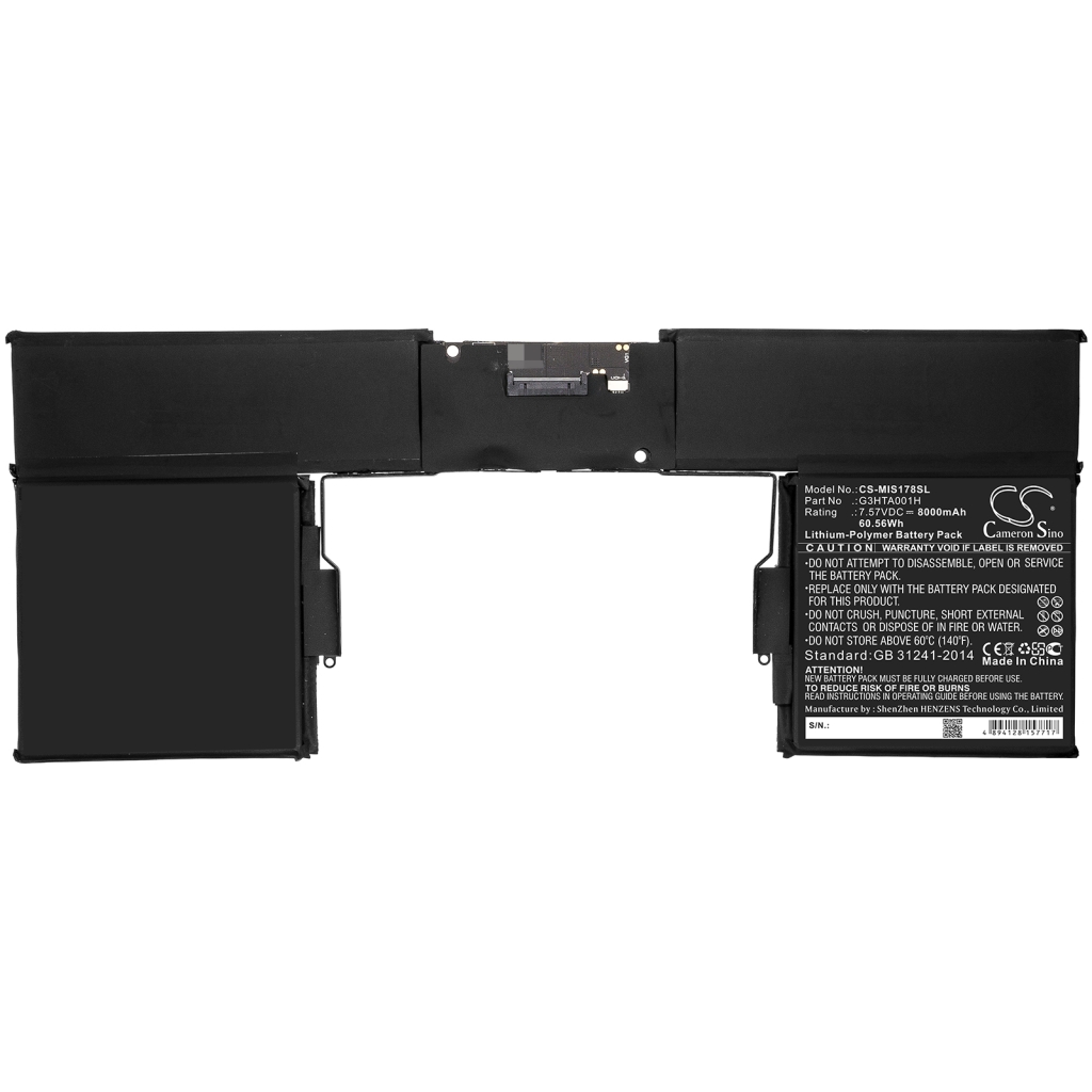 Înlocuire compatibilă pentru bateria Microsoft G3HTA001H