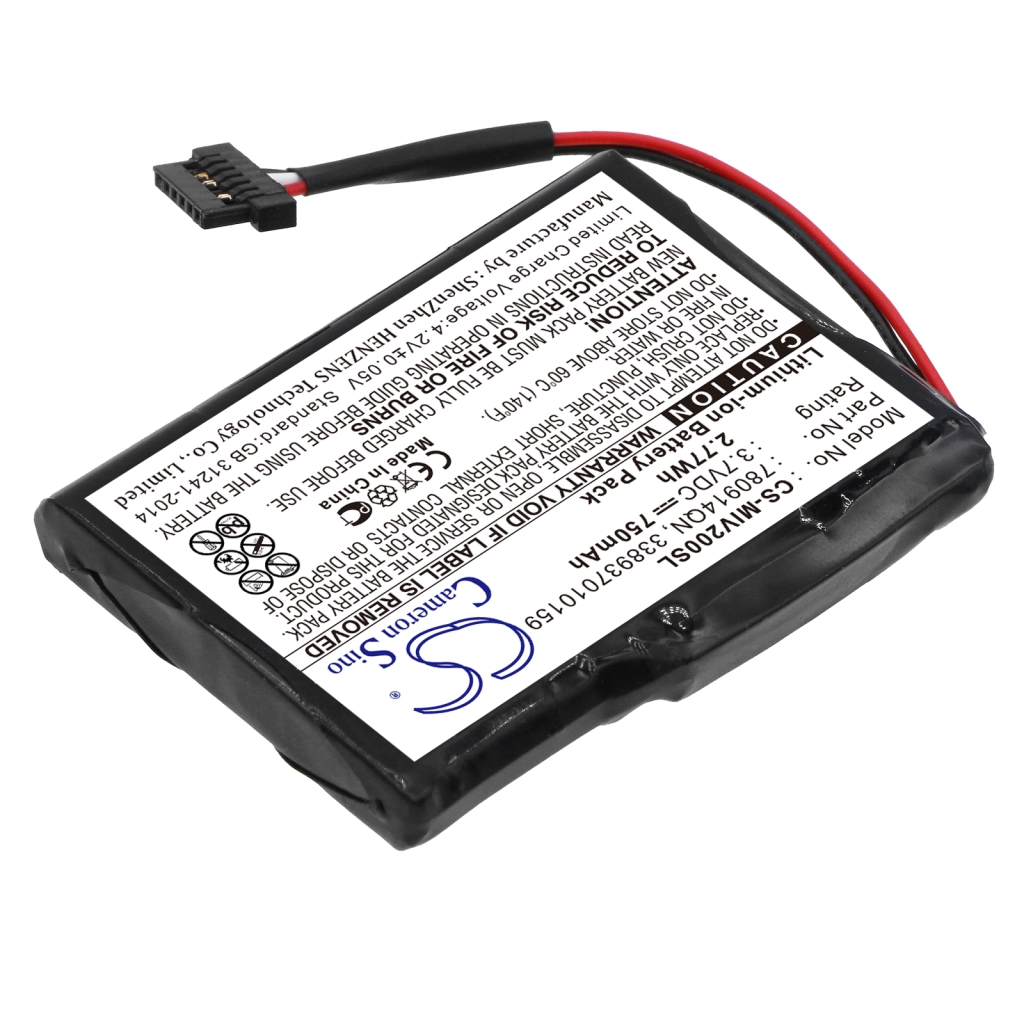 Înlocuire compatibilă pentru bateria Mitac 338937010159,780914QN