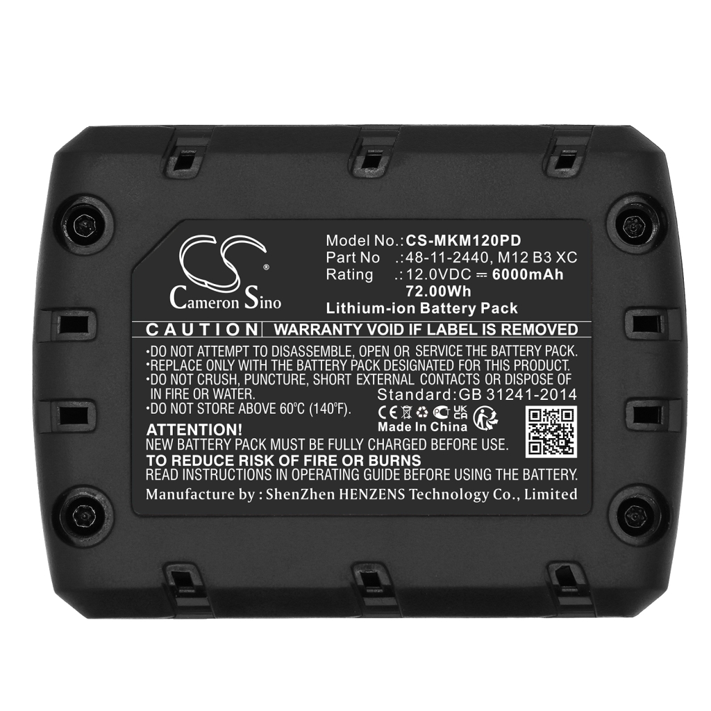 Battery industrial Milwaukee M12 AL