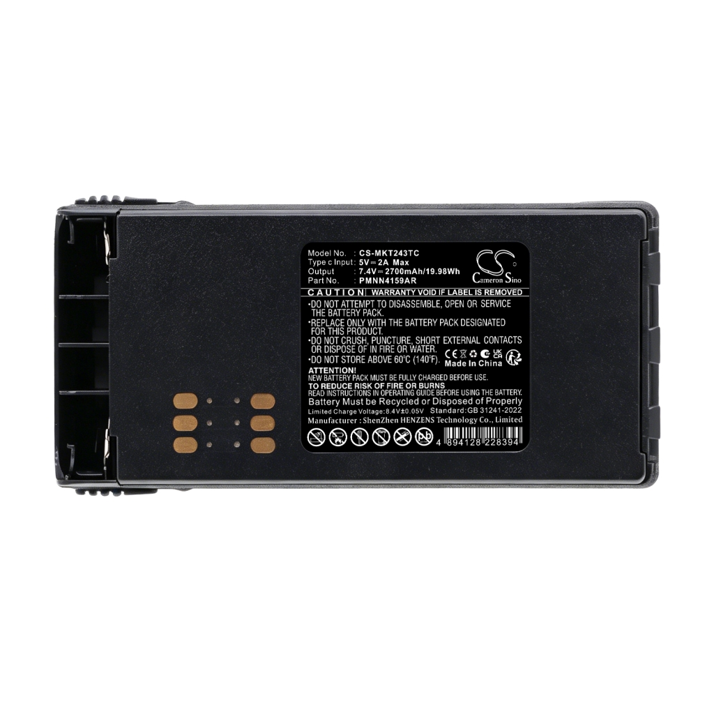 Baterie compatibil cu Motorola CS-MKT243TC