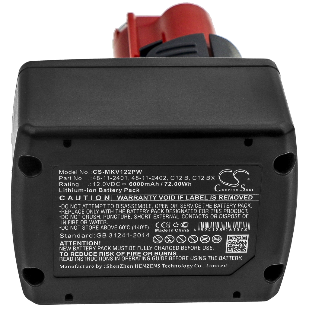 Battery industrial Milwaukee M12 HPT-202C U-KIT
