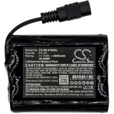 Compatible battery replacement for Minelab P3-XS