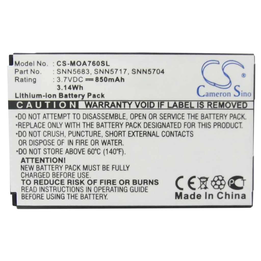 Battery Replaces SNN5683