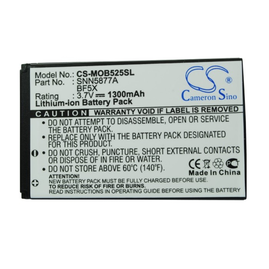 Înlocuire compatibilă pentru bateria Motorola BF5X,SNN5877A