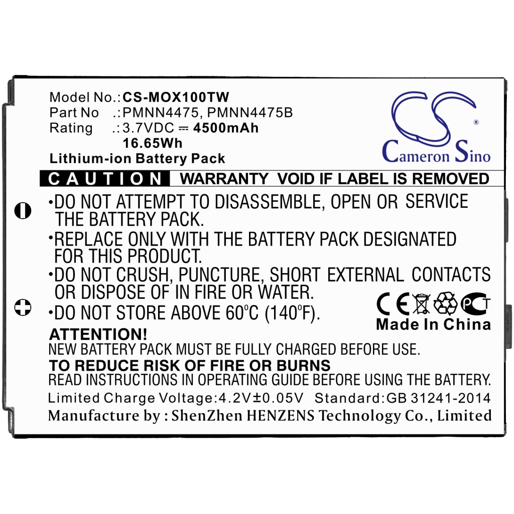 Înlocuire compatibilă pentru bateria Motorola PA33GAB013A,PMNN4475,PMNN4475B