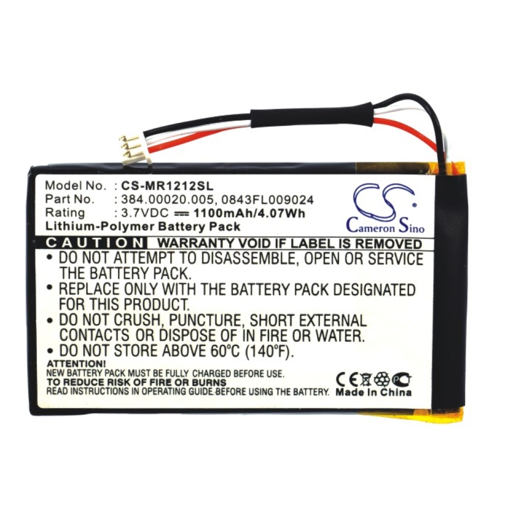 Baterie GPS, Navigator Magellan CS-MR1212SL