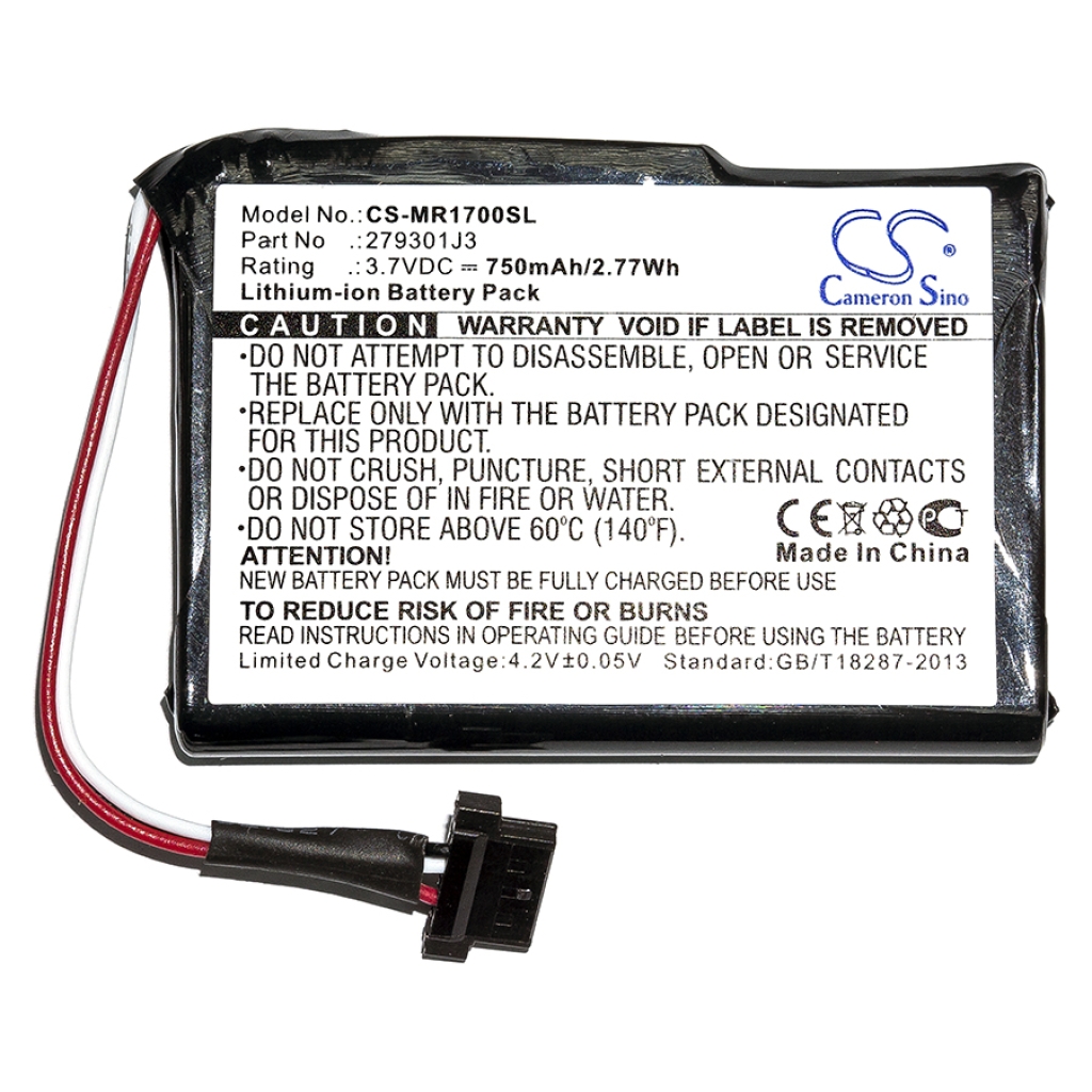 Baterie GPS, Navigator Magellan CS-MR1700SL