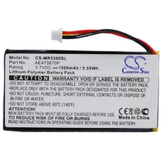 Înlocuire compatibilă pentru bateria Magellan AE473870P