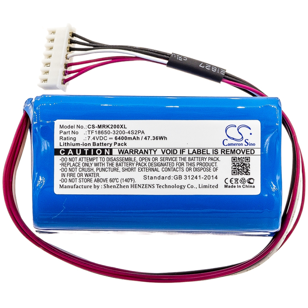 Battery Replaces TF18650-3200-4S2PA