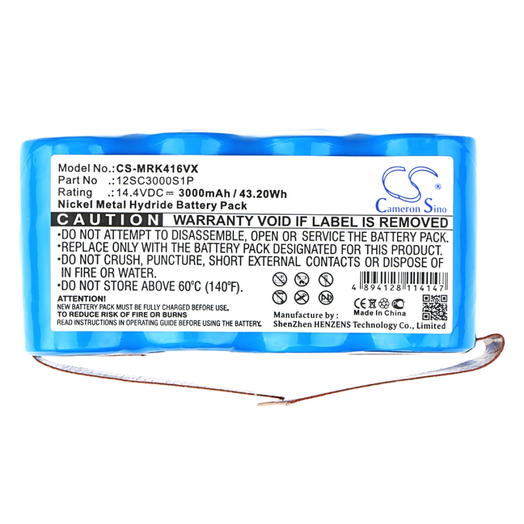 Compatible battery replacement for Goddess 12SC3000S1P