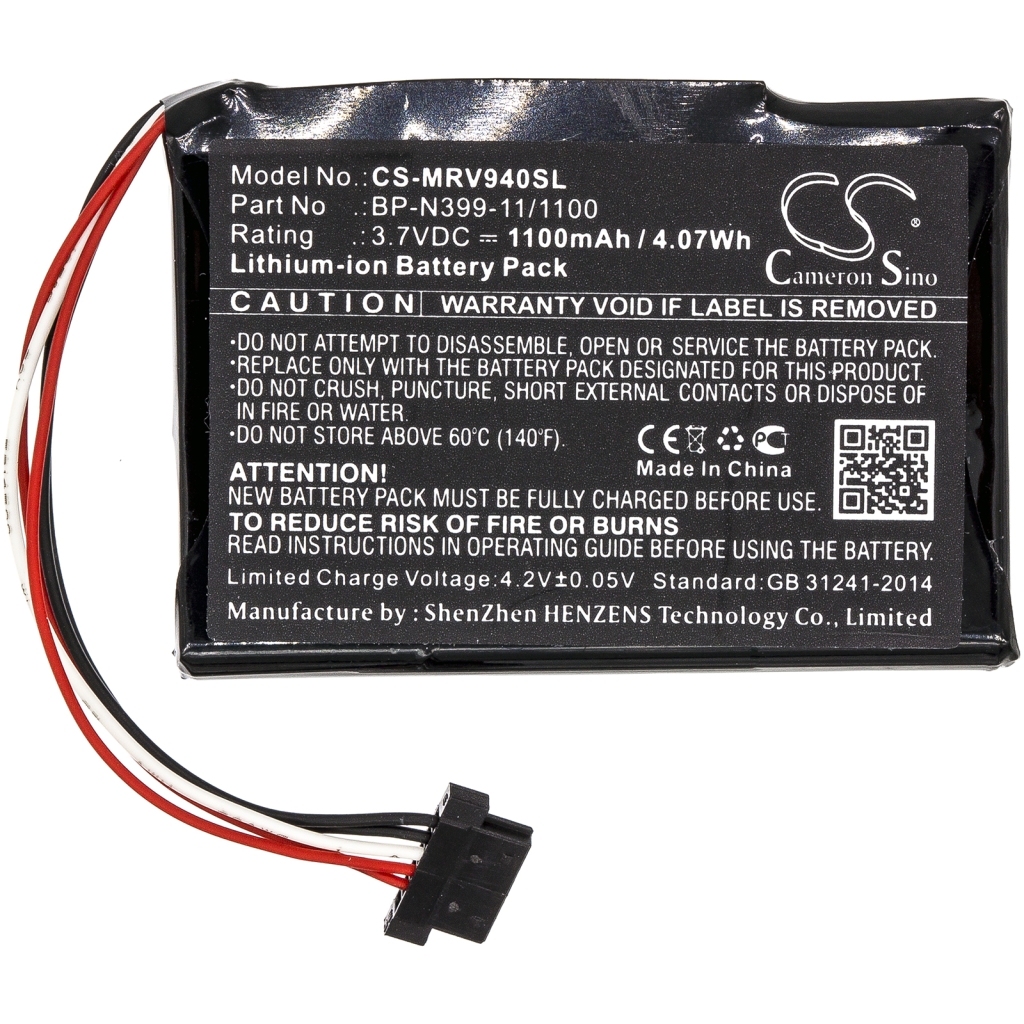 Baterie GPS, Navigator Magellan CS-MRV940SL