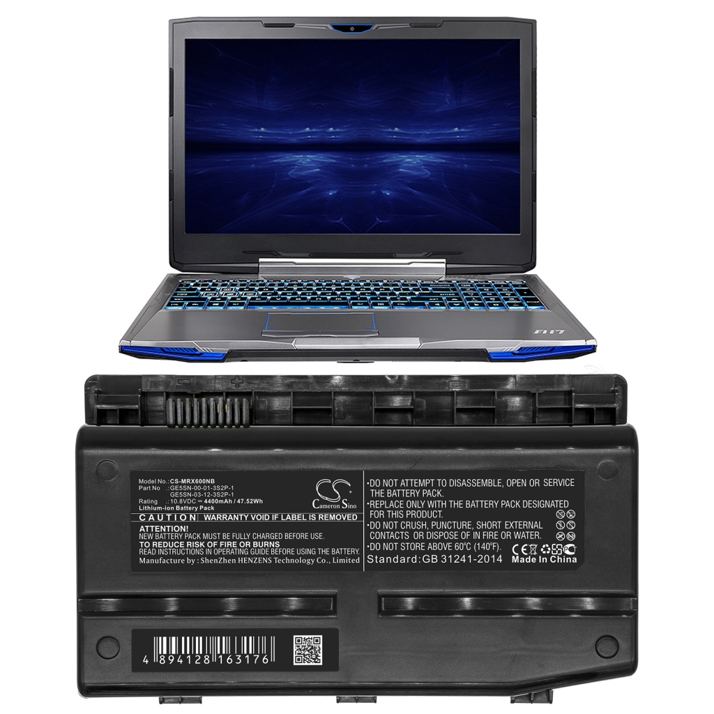 Baterii pentru laptop Mechrevo MR-X6TI (CS-MRX600NB)