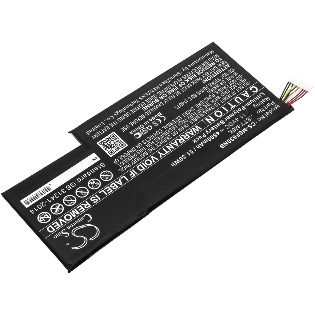 Înlocuire compatibilă pentru bateria MSI BTY-M6K