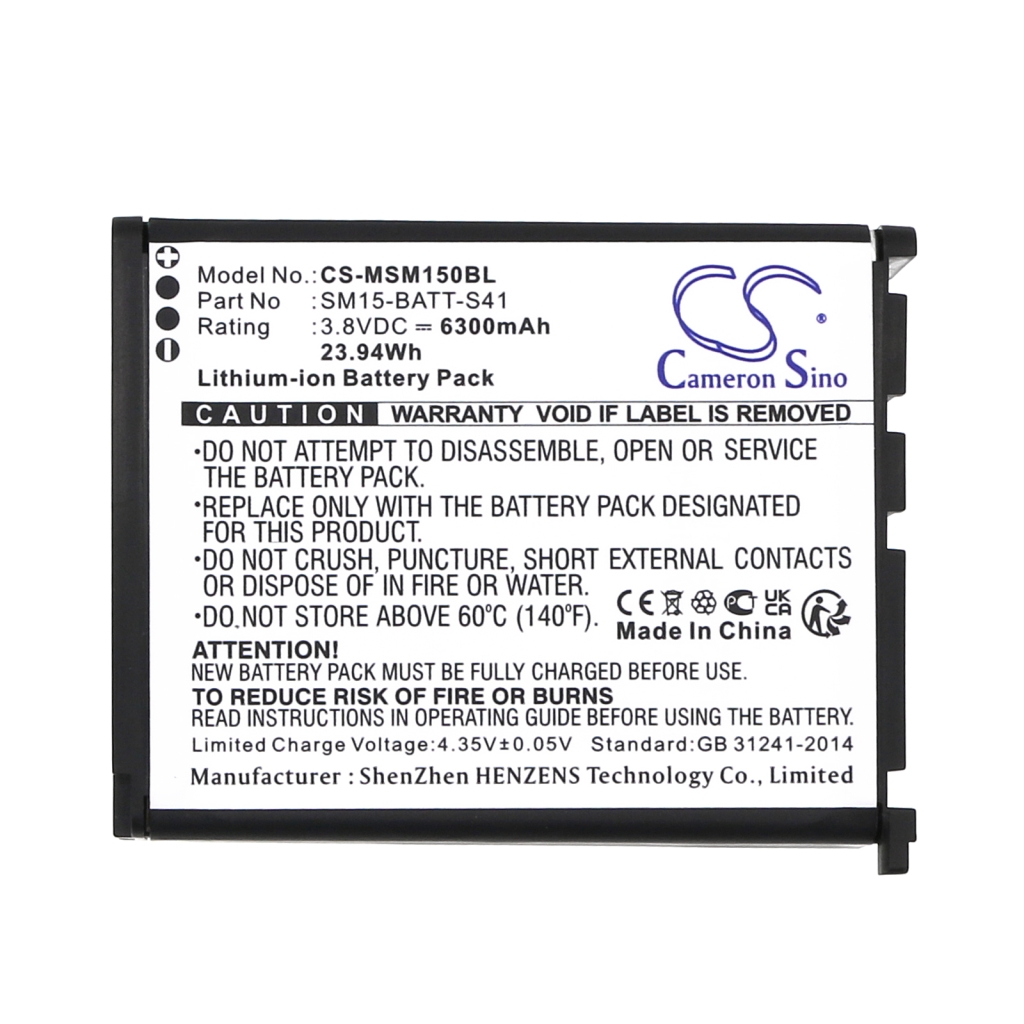 Baterii Baterie cod de bare, scanner CS-MSM150BL