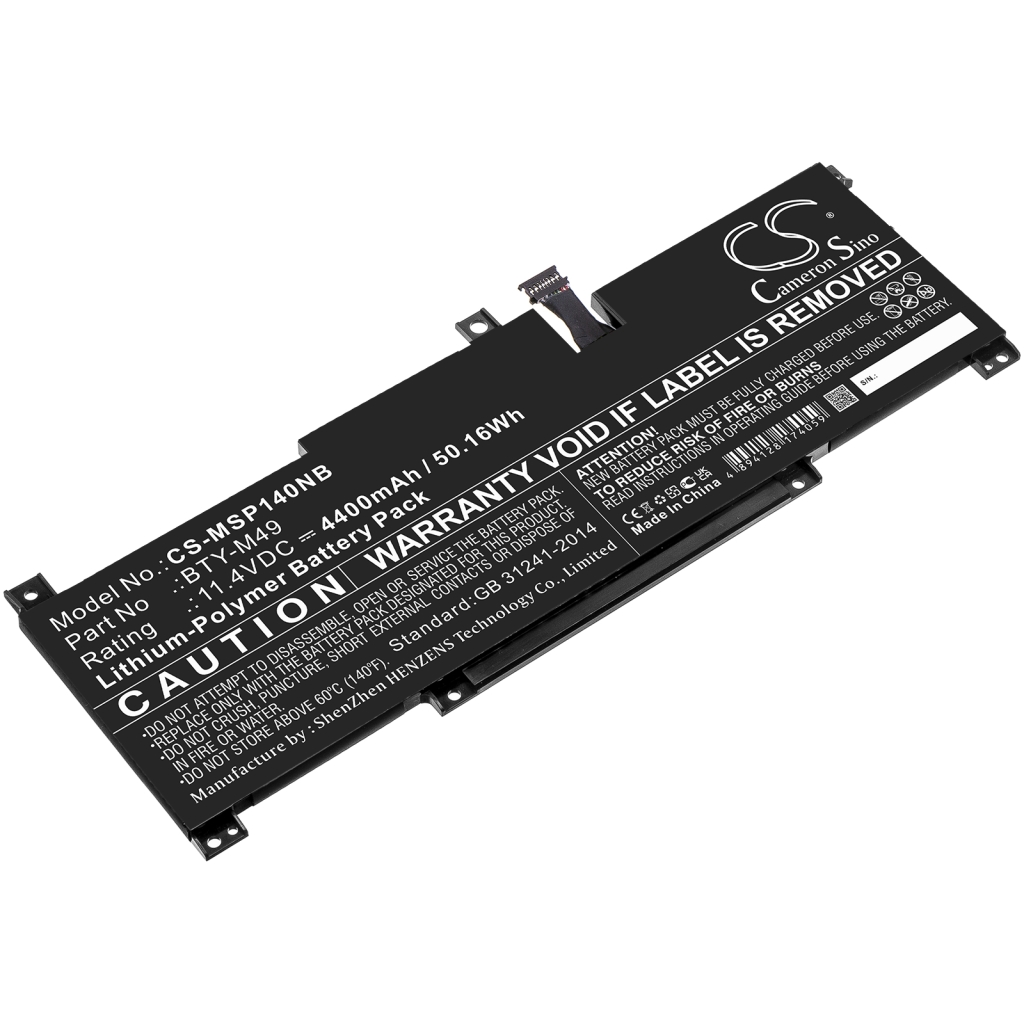 Baterii pentru laptop MSI Modern 14 B4MW(MS-14DK) (CS-MSP140NB)