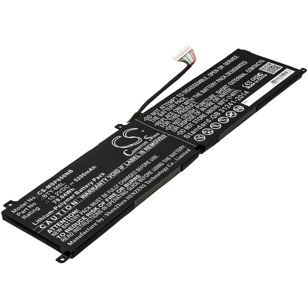Baterii pentru laptop MSI GS65 Stealth Thin 9RE-051US (CS-MSP650NB)