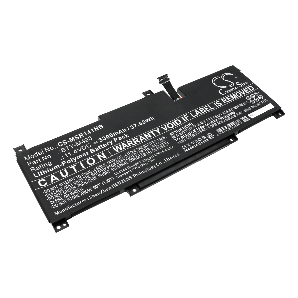 Înlocuire compatibilă pentru bateria MSI BTY-M493