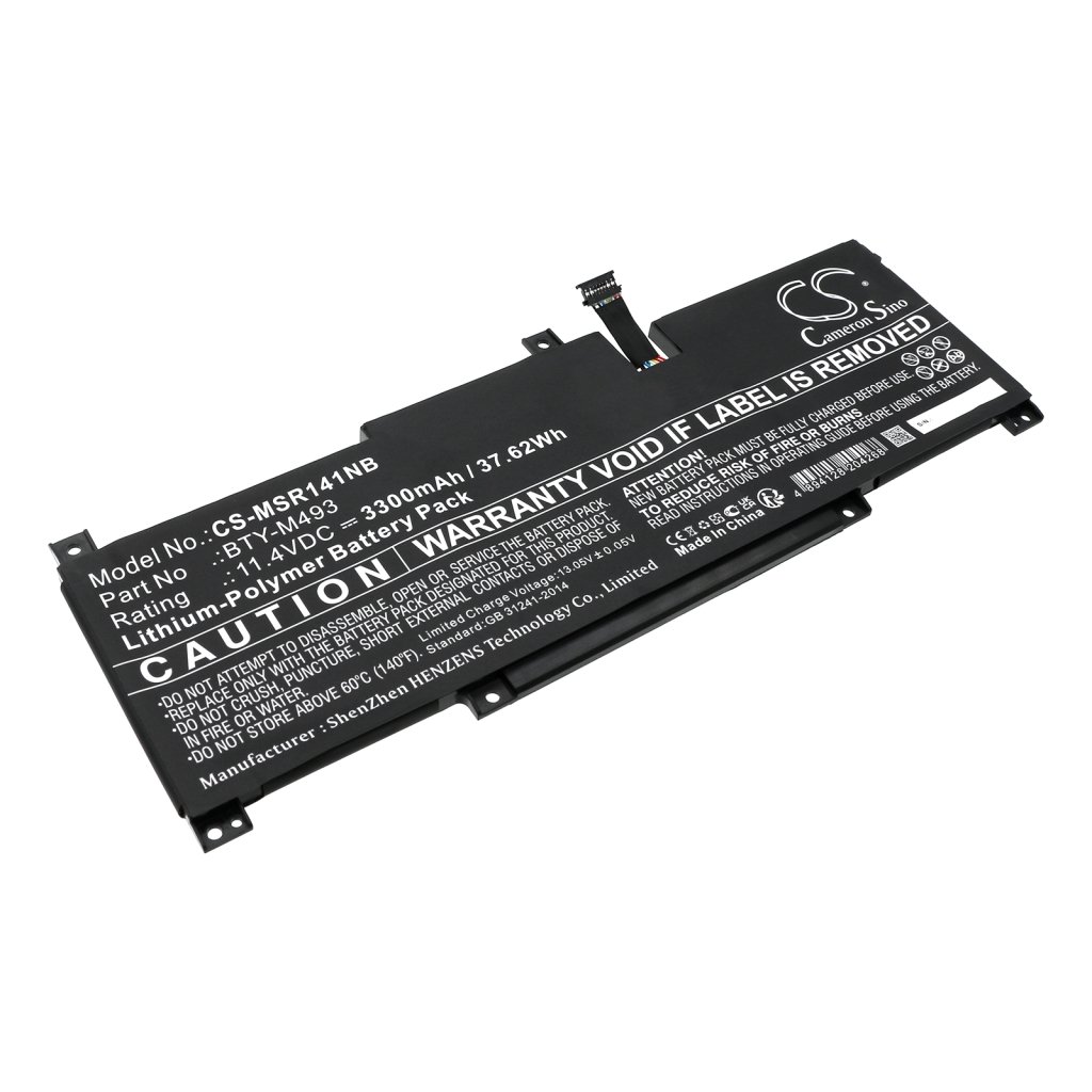 Înlocuire compatibilă pentru bateria MSI BTY-M493