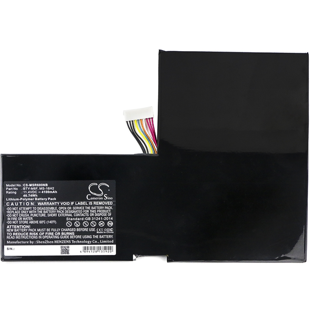 Baterii pentru laptop MSI GS60 6QC-257XCN (CS-MSR600NB)