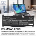 Battery compatible with MSI CS-MSW147NB
