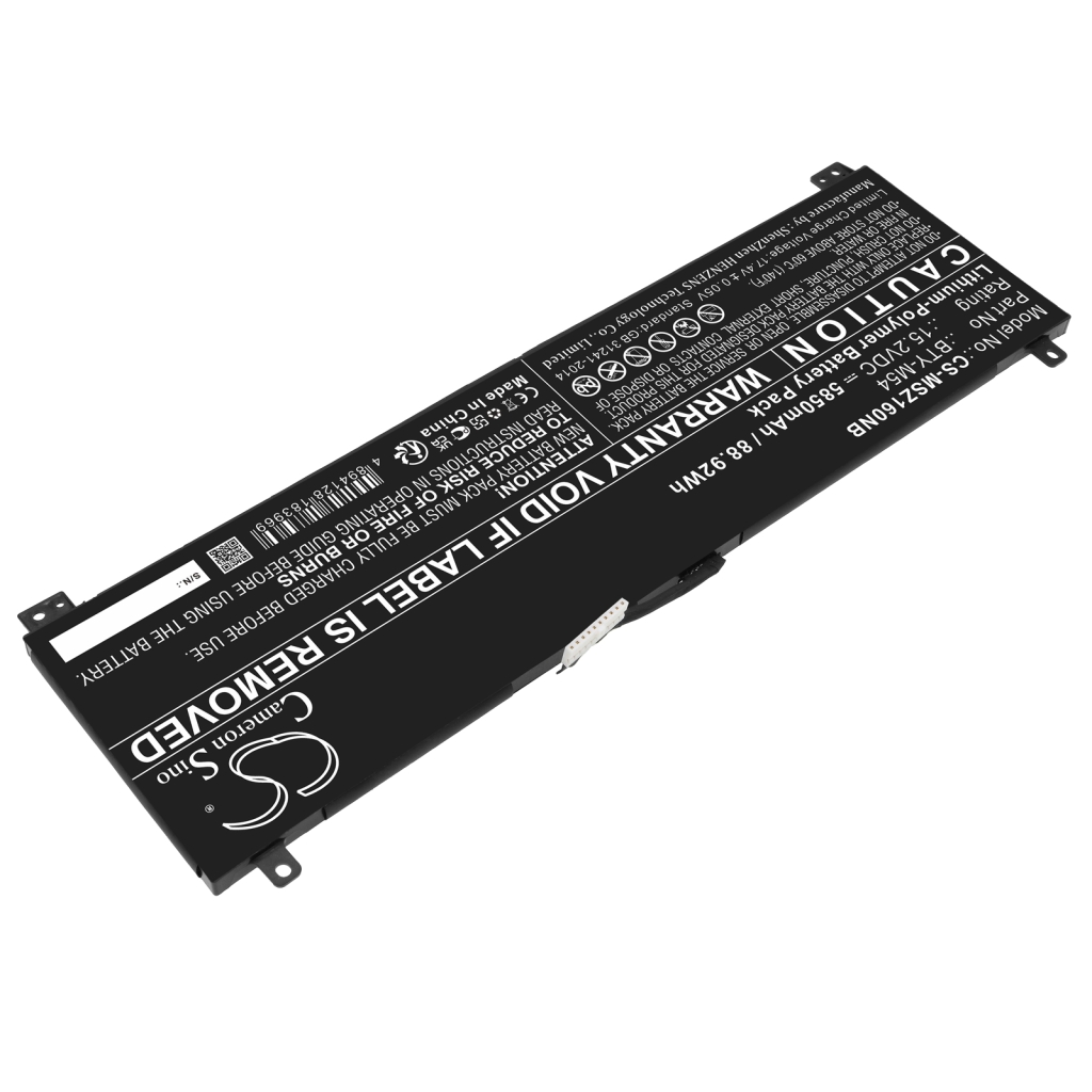 Înlocuire compatibilă pentru bateria MSI BTY-M54