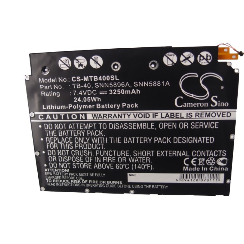 Înlocuire compatibilă pentru bateria Motorola SNN5881A