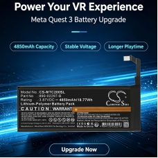 Înlocuire compatibilă pentru bateria Meta 890-02297-B