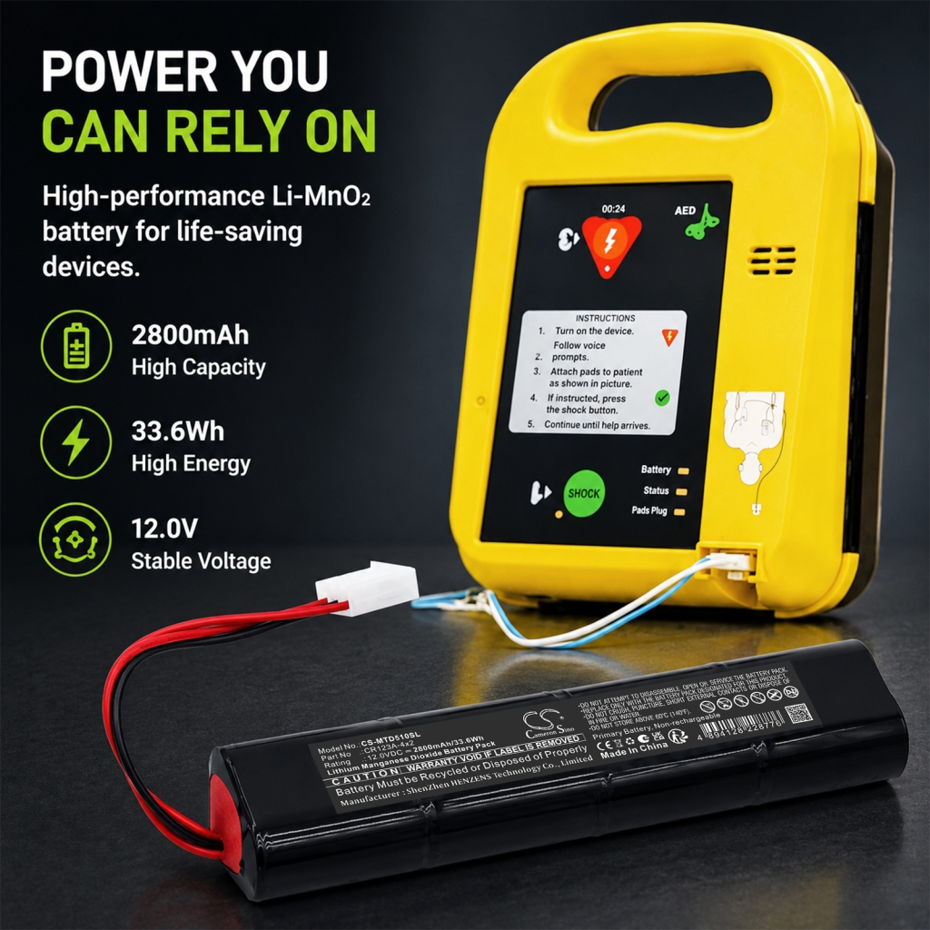Battery compatible with Meditech