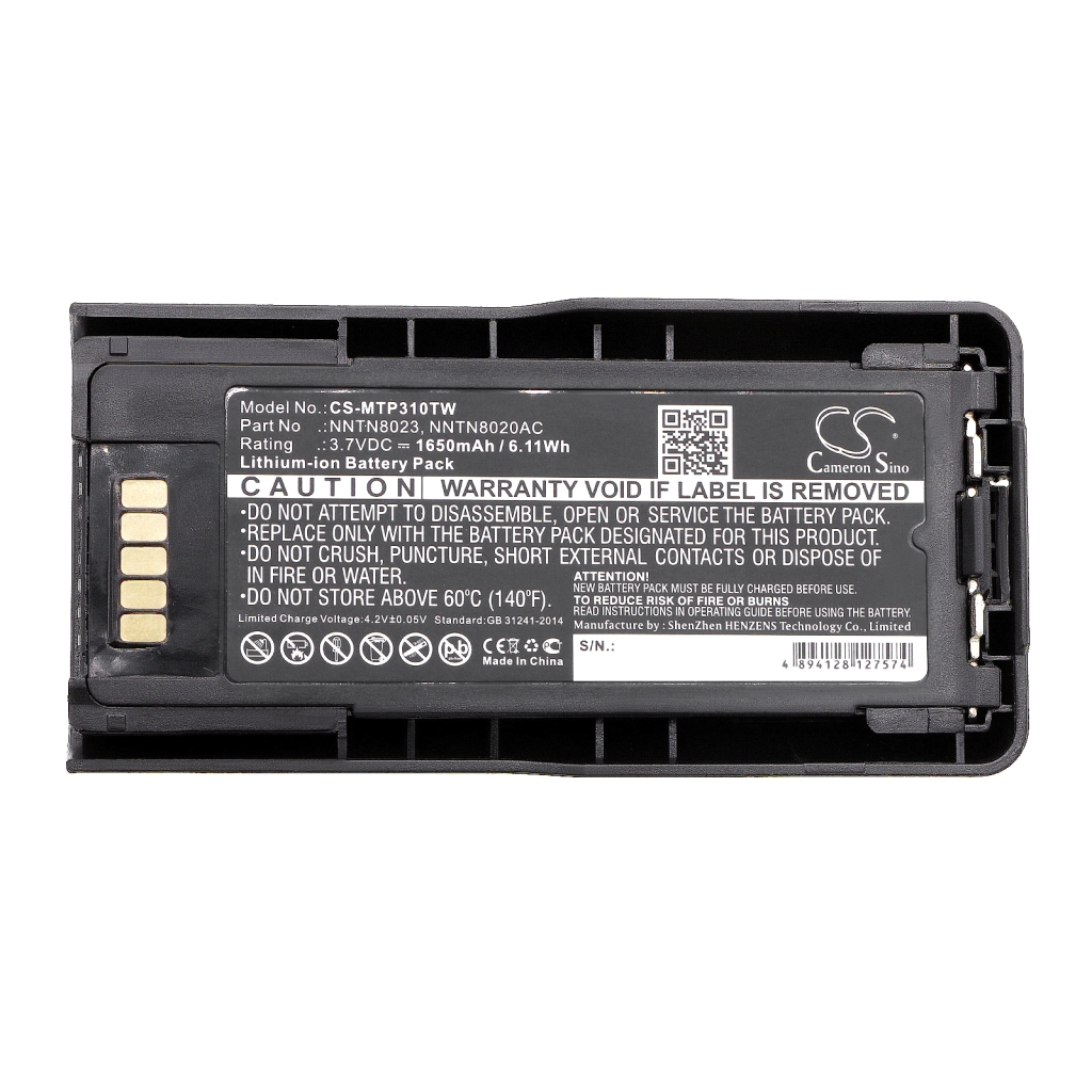Baterie radio bidirecțional Motorola CS-MTP310TW