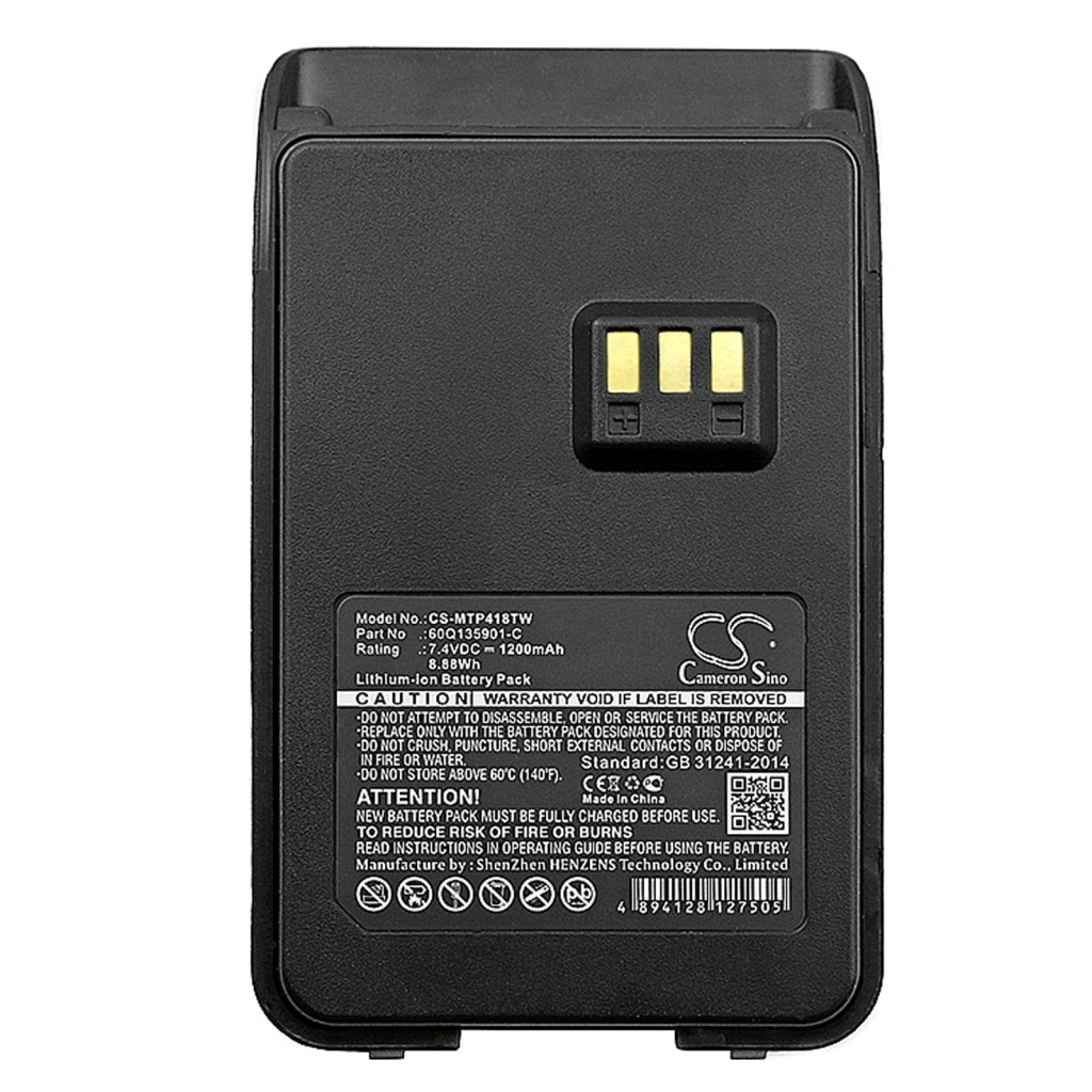 Baterie radio bidirecțional Motorola CS-MTP418TW