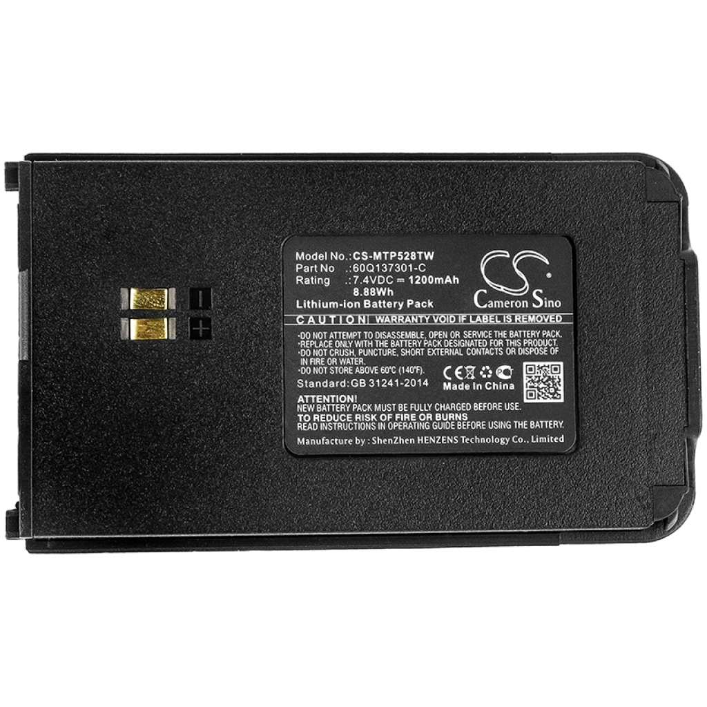 Baterie radio bidirecțional Motorola CS-MTP528TW