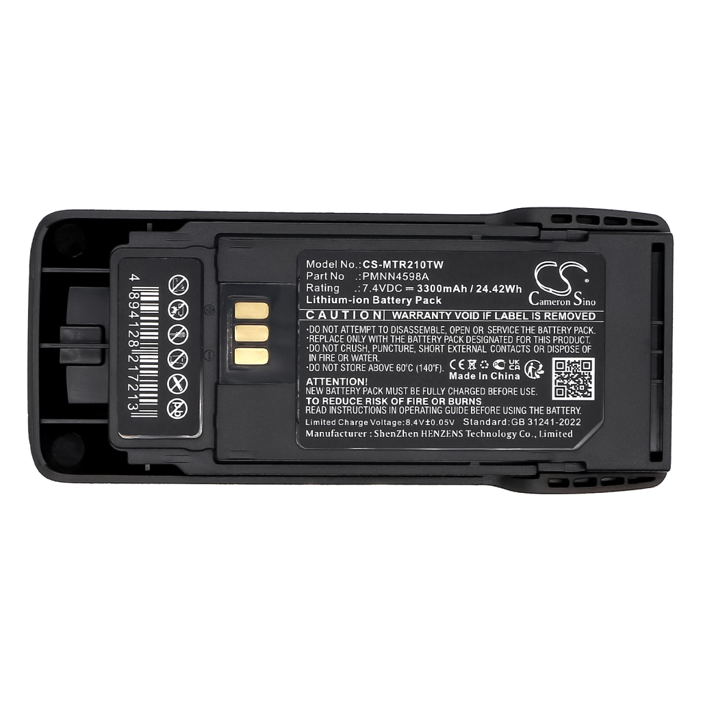 Baterie radio bidirecțional Motorola CS-MTR210TW
