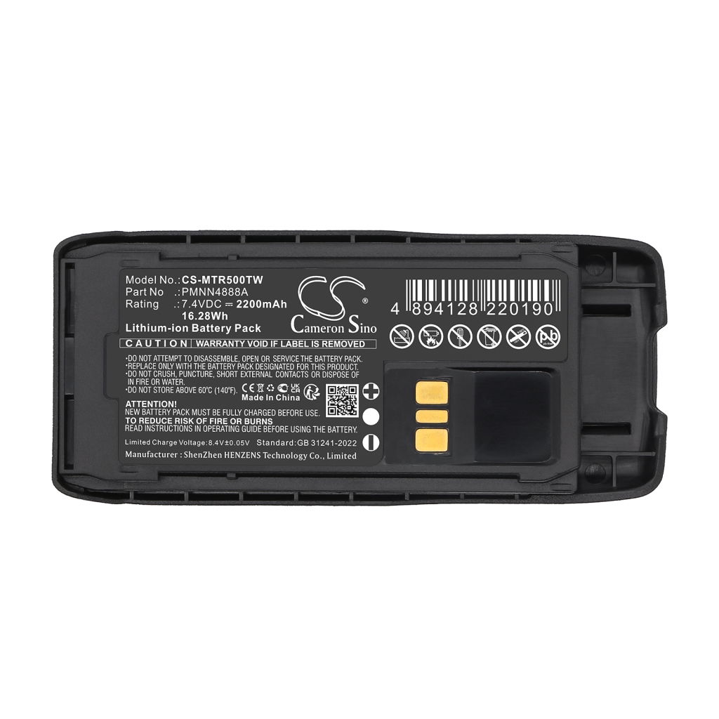 Baterie radio bidirecțional Motorola CS-MTR500TW