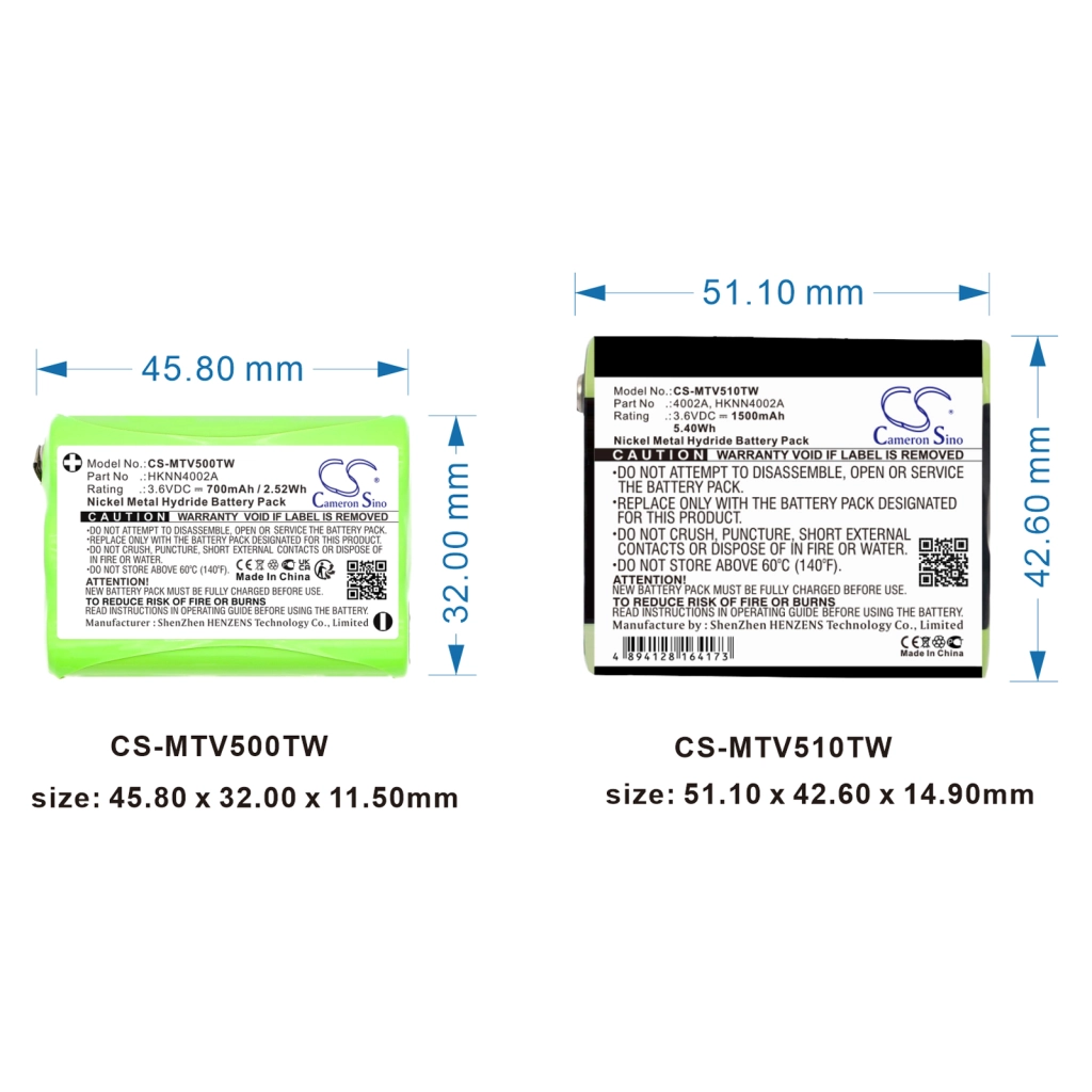 Battery Replaces KEBT071B