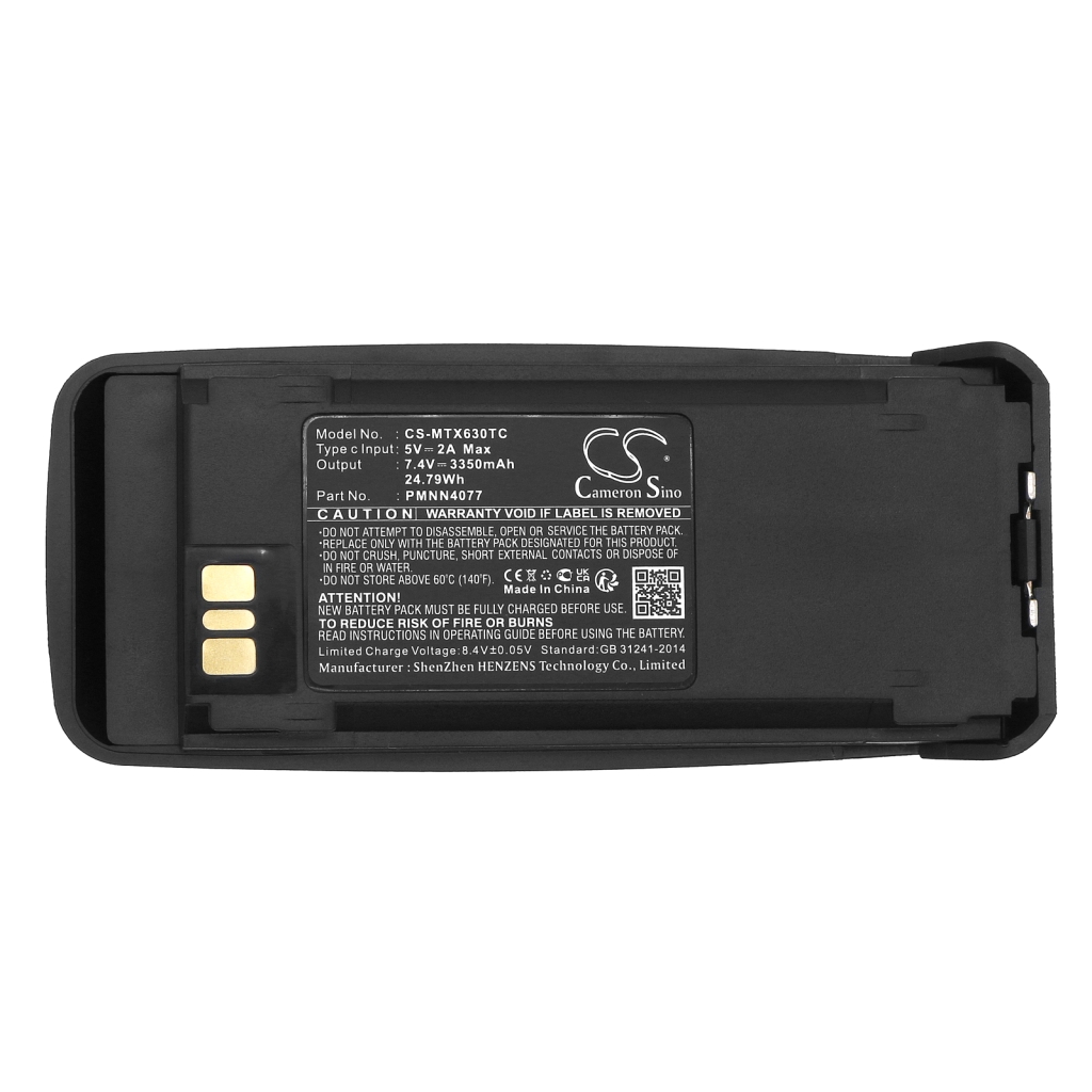 Baterie radio bidirecțional Vertex VXD720