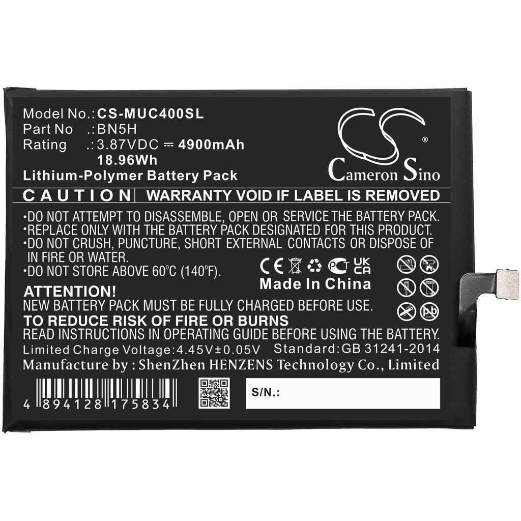 Baterie telefon mobil Redmi Note 11E (CS-MUC400SL)