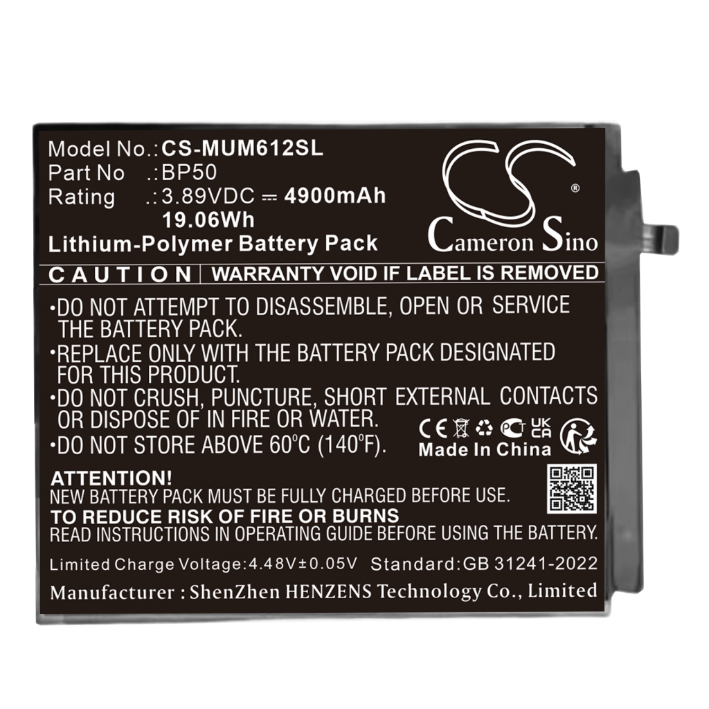 Baterie tabletă Xiaomi CS-MUM612SL