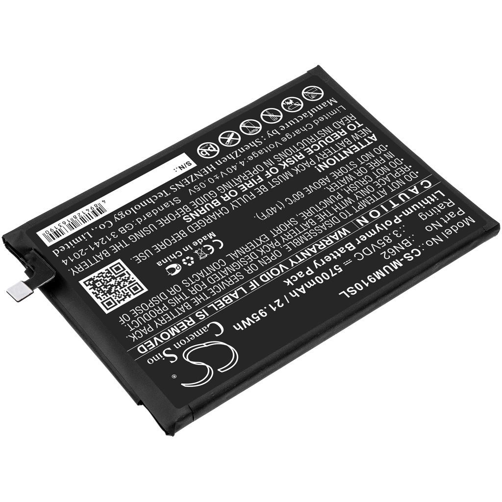 Baterie telefon mobil Redmi Note 9 4G (CS-MUM910SL)