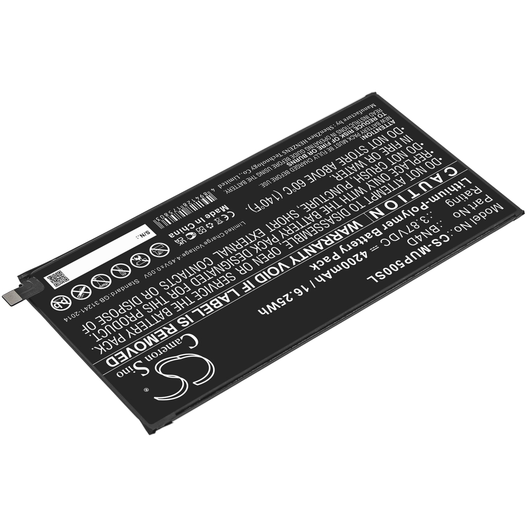 Înlocuire compatibilă pentru bateria Xiaomi BN4D