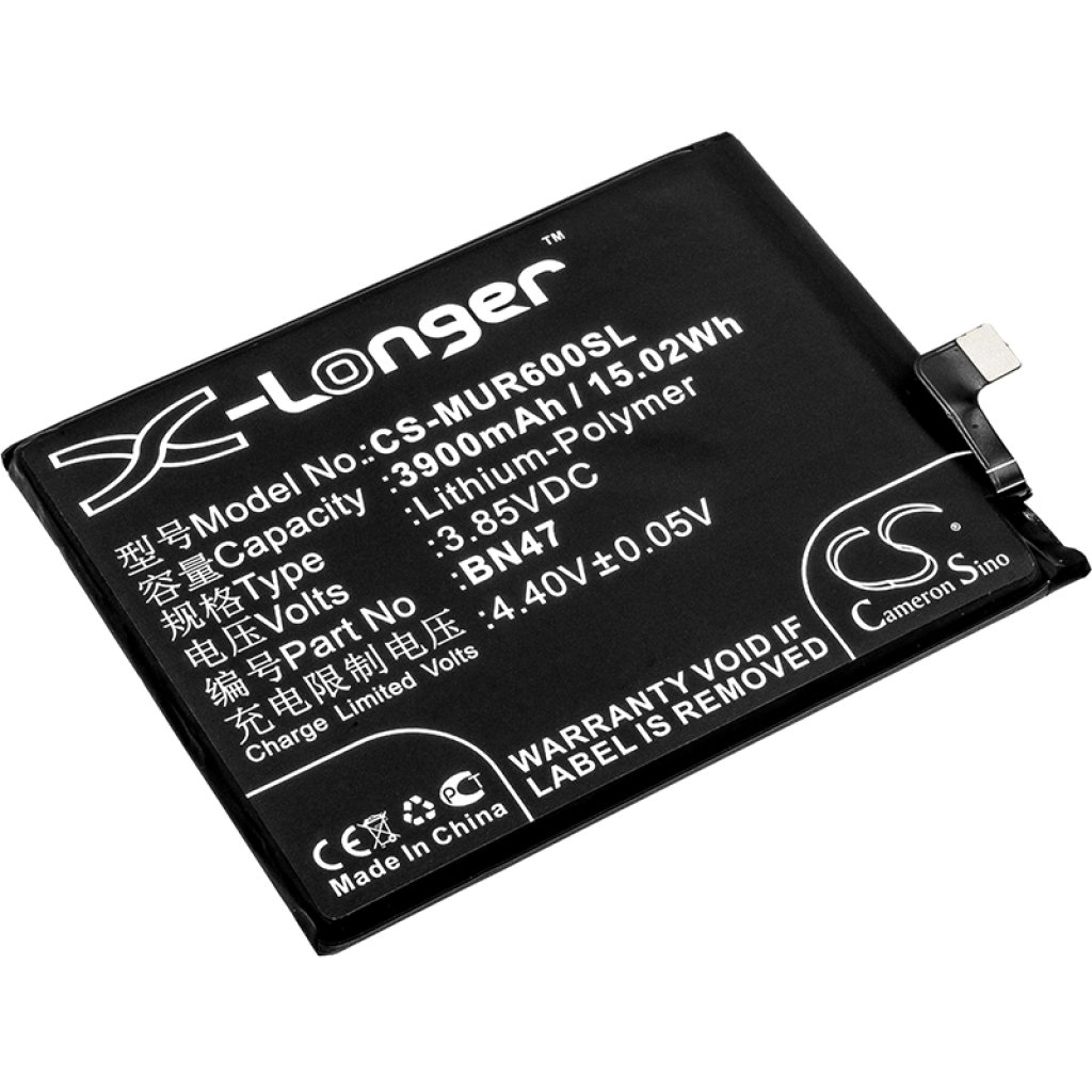 Compatible battery replacement for Xiaomi BN47